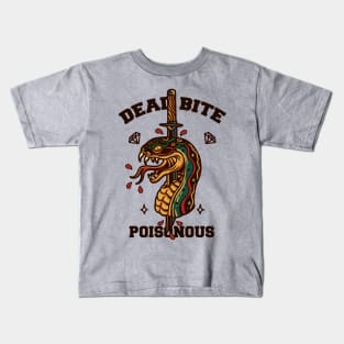 snake and dagger Kids T-Shirt